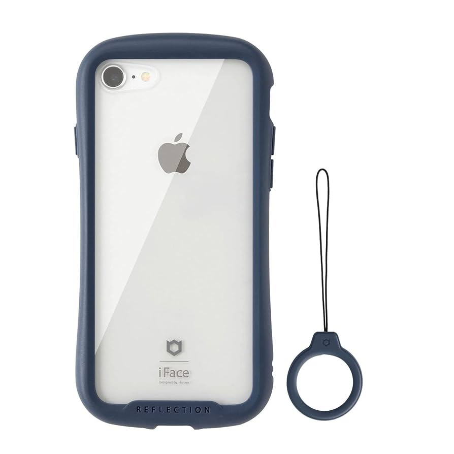 美品　iFaceケース　ガラスフィルム付き　iPhone SE 第3世代 Amazon.co.jp: iFace Reflection iPhone SE 第3世代 用 ケース